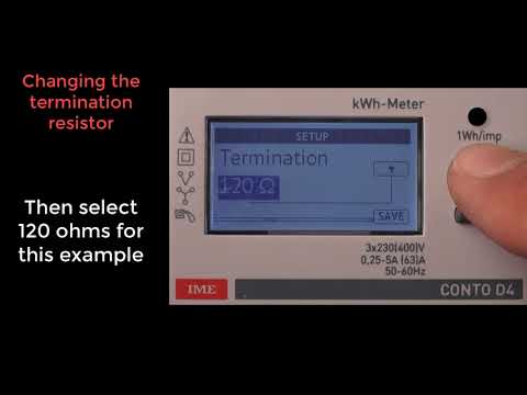 Energy meter Conto D4-Pd MID