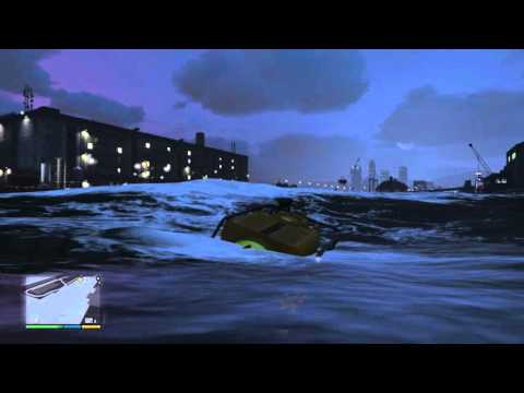 Grand Theft Auto V - 100% Walkthrough Part 46 [PS4] – Mission: Minisub