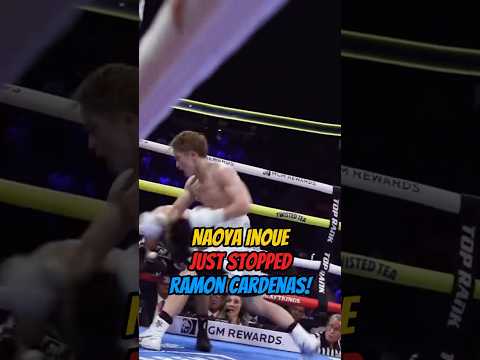 NAOYA INOUE HAD NO PROBLEM STOPPING RAMON CARDENAS!#trending #youtubeshorts #viralvideo #youtube