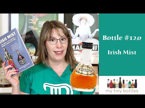 My Tiny Bottles: Irish Mist - History in Grandma's Dusty Mini Liquor Bottles