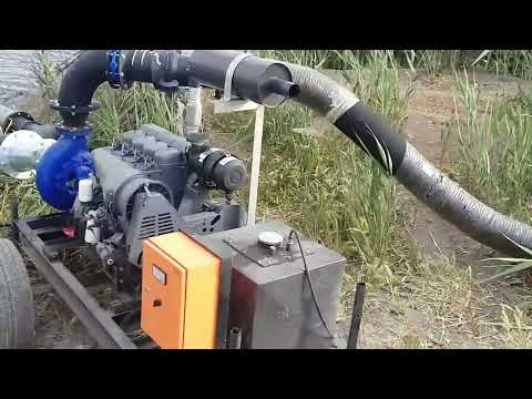 Diesel Engine Water Pump Working