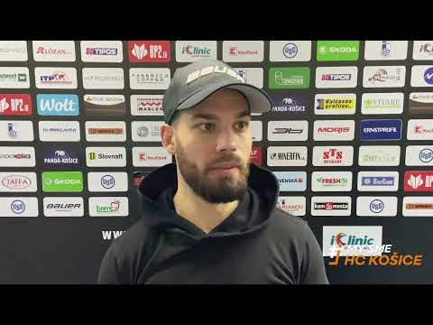 Pozápasový rozhovor s Marekom Slovákom proti HC GROTTO Prešov