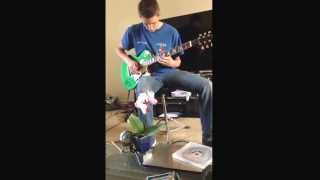 Video thumbnail for Green sparkle 1996 Epiphone Les Paul by Drum Stash