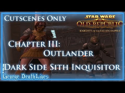 SWTOR: KotFE | Chapter III: Outlander | Dark Side | Cutscenes Only
