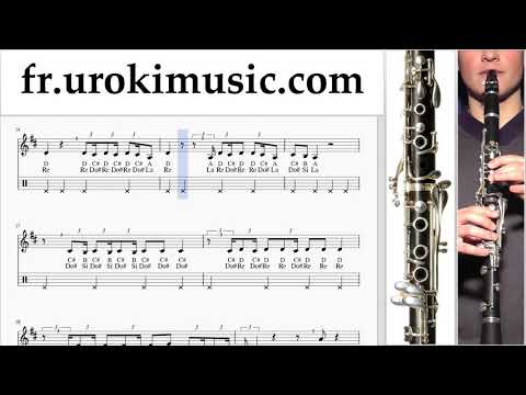 Comment Jouer de la Clarinette Jonas Brothers - Cool Tab Tablature um-i-n829