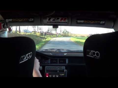 XIV Jasielski Samochodowy Rajd Niepodległości - K. Szymoniak A. Żak Honda Civic Jasło T2R