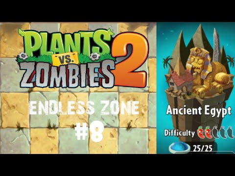 Ancient Egypt (Endless Zone) Pyramid Of Doom (Level 71 - 80) | Plants vs Zombies 2
