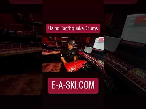 Earthquake Drums. E-A-SKI.COM #easki #drumkits