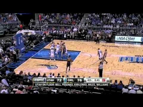 Jazz VS Magic 11/10/10 FULL HIGHLIGHTS