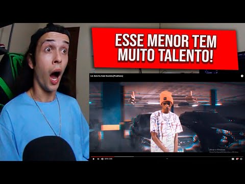 (O NOVO MC CAVERINHA 🔥) REAGINDO a LiL Sete-Eu Subi Sozinho - REACT/REAÇÃO