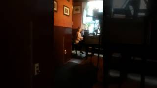 Classical pianist MELODY FADER performs at CAFE VIVALDI, NYC  (7/22/17)