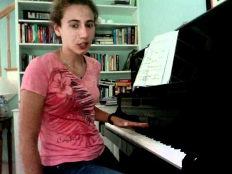 How to show syncopation on piano