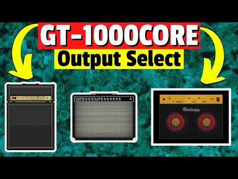 Boss GT-1000Core Output Select Guide & Explanation Tutorial