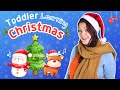 Toddler Learning Christmas Special | Jingle Bells | Songs For Kids | Play & Learn to Talk | BSL