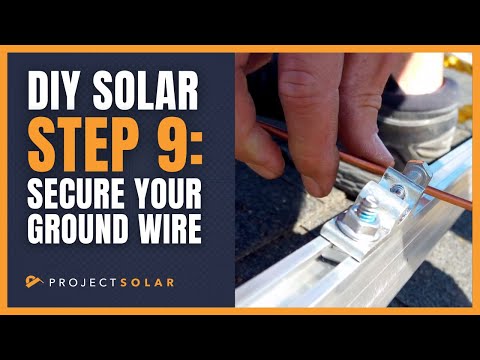Solar DIY Step 9: Grounding Your Solar System