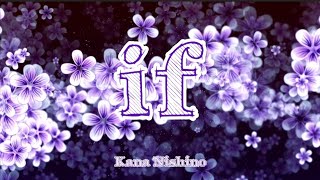 Kana Nishino - if (Romaji/English)