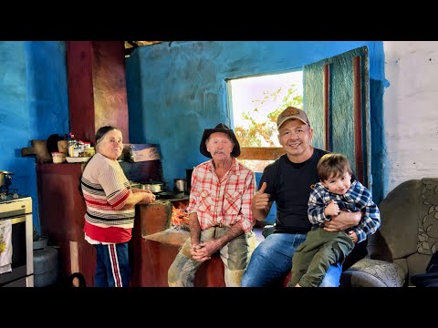 Hoje almoçamos na casa do seu Manoel tropeiro, pude voltar no tempo com suas histórias…