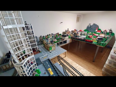 Kein Platz mehr im LEGO Keller - Upgrade auf 114m² Fläche