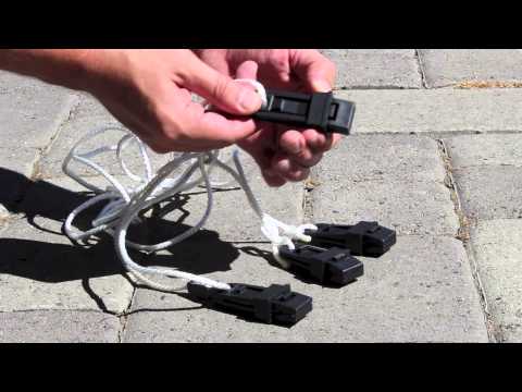 How To Install the Gust Guard Car Cover Security Clips ZGGARD at California Car Cover
