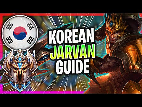WHEN A KOREAN CHALLENGER PLAYS JARVAN IV JUNGLE! | CHALLENGER JARVAN IV GUIDE
