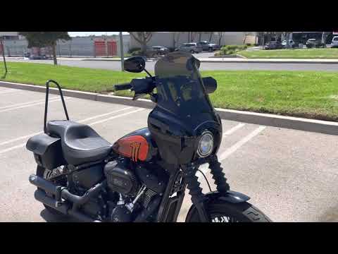 2021 Street Bob 114 Update (Harley Tallboy Seat, Dominator 12inch T Bars, Harley Sissy Bar)