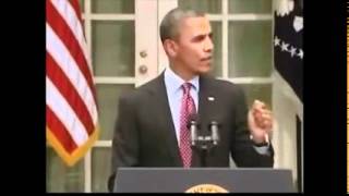 President Obama Interrupted By Conservative Reporter during immigration speech in the Rose Garden