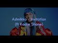 Ashnikko Invitation Ft Kodie Shane Lyrics