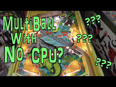 How They Made Multiball Work in an E.M. - 1971 Bally Four Million B.C. Pinball Machine Schematics