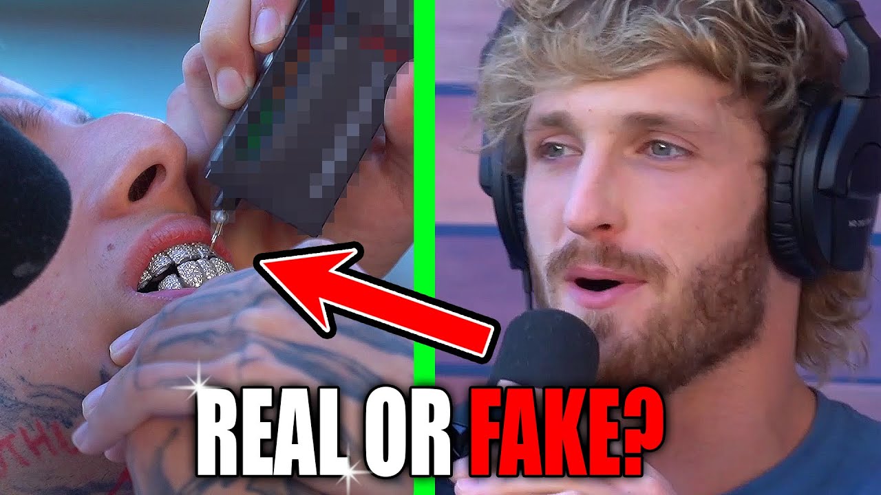 LOGAN PAUL TESTS ISLAND BOYS' DIAMOND TEETH (REAL OR FAKE?)
