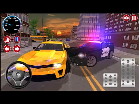 Police SUV Driving Simulator - Car Pickup Mission - Patrolling In City - Android Gameplay