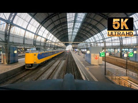 [5K] Frost causes logistical problems: Amersfoort - Amsterdam CABVIEW HOLLAND 31jan 2021