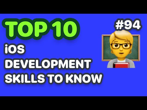 The Best Skills You Need For iOS Development (Top 10 iOS Development Skills To Know) thumbnail