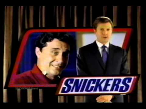 Retro ad from 2001: Snickers (1)