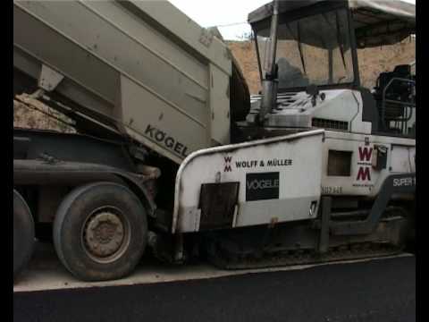 Nochmaaal - Auf der Baustelle - Asphaltiermaschine