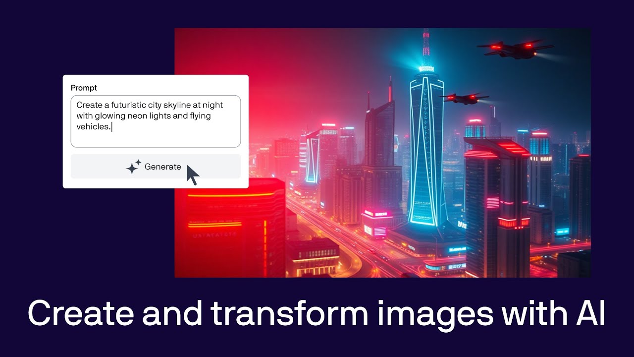 Create and transform images with AI in CorelDRAW Graphics Suite