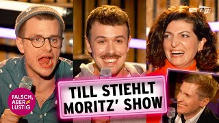 Moritz Neumeier ist fassungslos | falsch, aber lustig | Filiz Tasdan, Fred Costea, Till Reiners