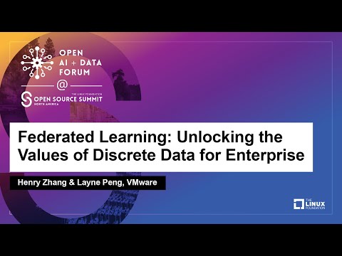 Federated Learning: Unlocking the Values of Discrete Data for Enterprise - Henry Zhang & Layne Peng