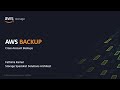 AWS Backup Demo: Cross-Account & Cross-Region Backup