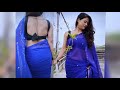 Saree Fashion Saree Lover Bold Girl In Blue Saree Vlog