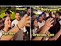 Messi gave time for Argentina Fan Girl For Photo | Priceless Reactions 🔥🇦🇷