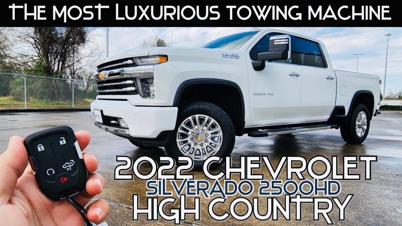2022 Chevrolet Silverado 2500HD High Country: All the new ...