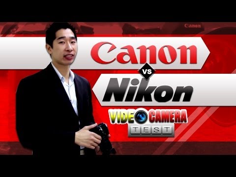 キヤノン600D対ニコンD7000デジタル一眼レフビデオカメラレビュー (Canon 600D vs Nikon D7000 DSLR Video Camera Review)