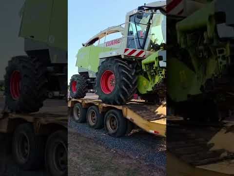CLAAS JAGUAR 870 - CHEGOU. E CHEGOU PESADA! 🚜🔥