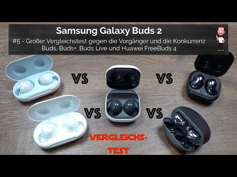 Samsung Galaxy Buds 2 / Buds2 | #5 - Comparison test against Buds, Buds+, Buds Live, and FreeBuds 4