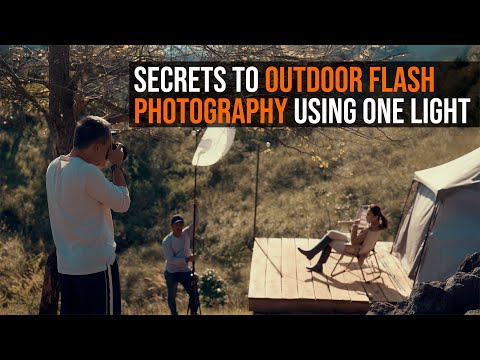 My Secrets to Outdoor Portrait Photography using just One Speedlight