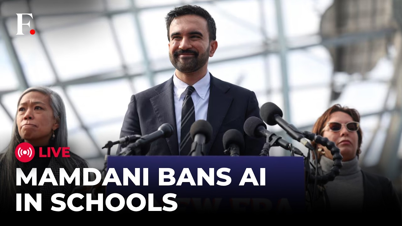 MAMDANI LIVE: Mayor Mamdani Imposes AI Ban For Students | 600,000 Public School Students Affected