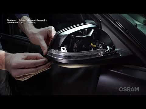 OSRAM LEDriving® Dynamische Spiegelblinker BMW Installationsvideo (DE)