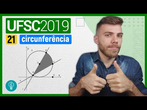 21 VESTIBULAR UFSC 2019/2 - CIRCUNFERÊNCIAS - A seguir, no plano cartesiano, são dadas as