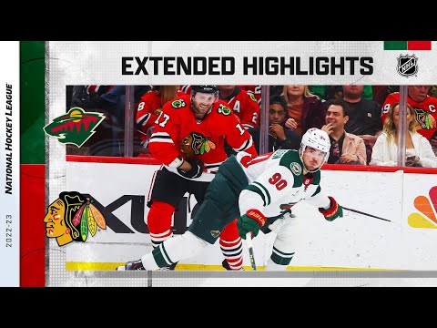 Minnesota Wild vs. Chicago Blackhawks Apr 10, 2023 HIGHLIGHTS