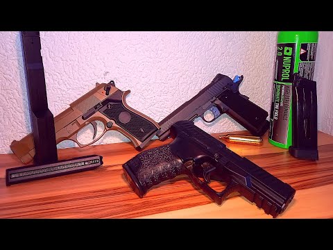 Welche Airsoft macht Sinn für mich ??? - Federdruck vs.  Elektrisch vs.  Gas - Vorteile & Nachteile